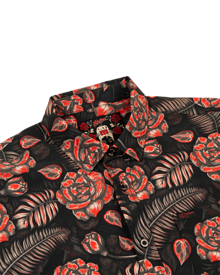 Shotgun Safari V2 (Red/Black) Button Down