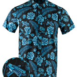 Shotgun Safari V2 (Blue) Button Down