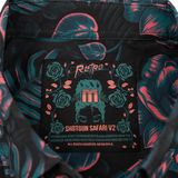 Shotgun Safari V2 (teal/pink) Button Down
