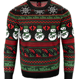 Snowman Black Sweater