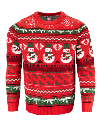 Snowman Red Sweater