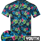 Soak Em' (Tropical) Button Down (Youth)