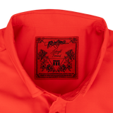 Solid Button Down (Red)