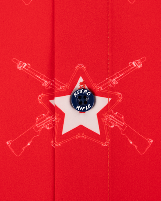 Stars & BARS (Red) Button Down