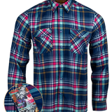 Sticker Bomb V3 Flannel (Snaps)