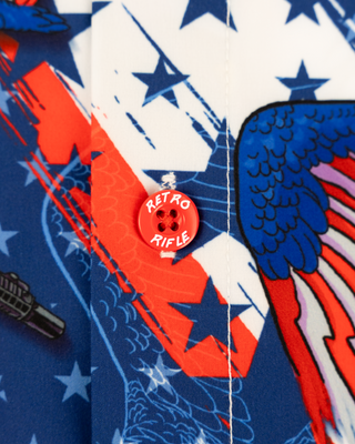 Strafing Run V2 Button Down