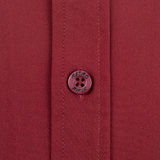 Solid Button Down (Maroon)