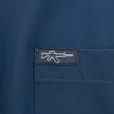 Solid Button Down (Navy)