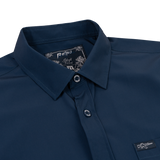 Solid Button Down (Navy)