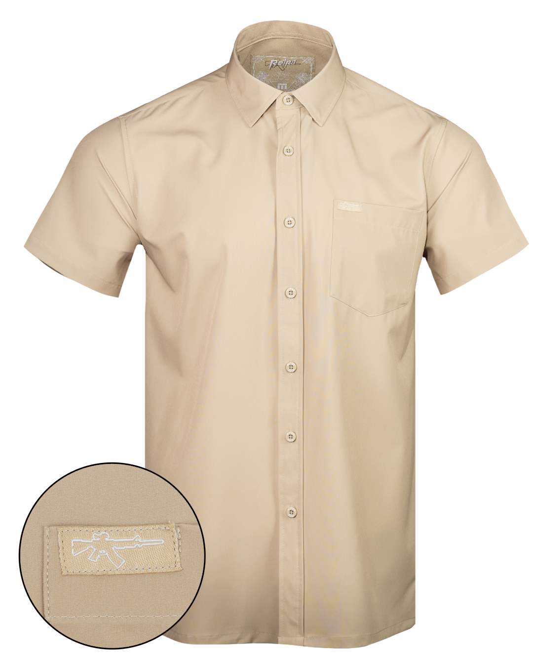Retro Rifle - Men's Button Down