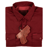 Subtle Series (Burgundy) Flannel