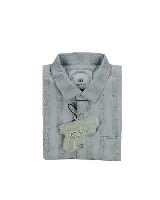 Subtle (Gray) Button Down