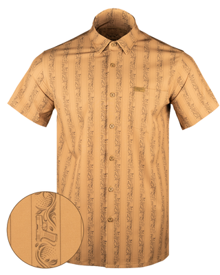 Subtle Series (Tan) Button Down