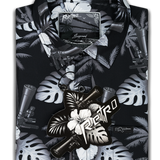 Suppressed (Black/White) Button Down