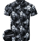 Suppressed (Black/White) Button Down