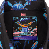 Synth Crab (Blue) Button Down (Pearl Snaps)