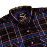 Synth Crab Flannel (Pearl Snaps)