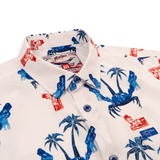 Synth Crab (Patriotic) Button Down
