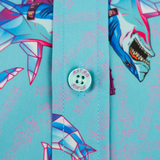 Synth Shark Button Down