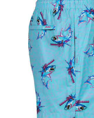 Synth Shark Shorts (5" and 7" Inseam)