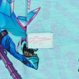 Synth Shark (Light Blue) Polo
