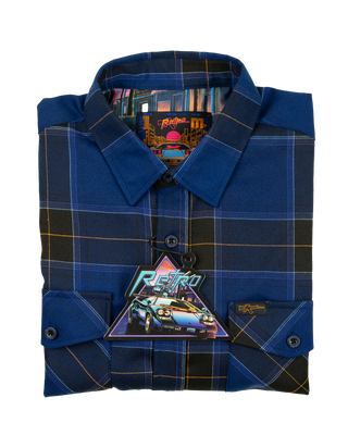 Synthwave Flannel