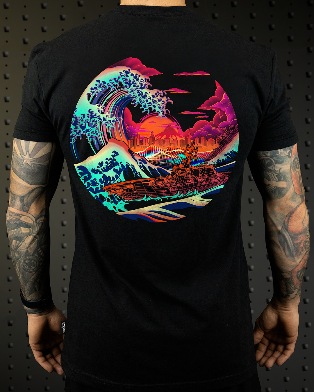 Retro Men's T-Shirt The Great Synthwave