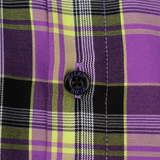 Tactical Turtles Plaid Bamboo Button Down