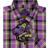 Tactical Turtles Plaid Bamboo Button Down