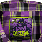 Tactical Turtles Plaid Bamboo Button Down
