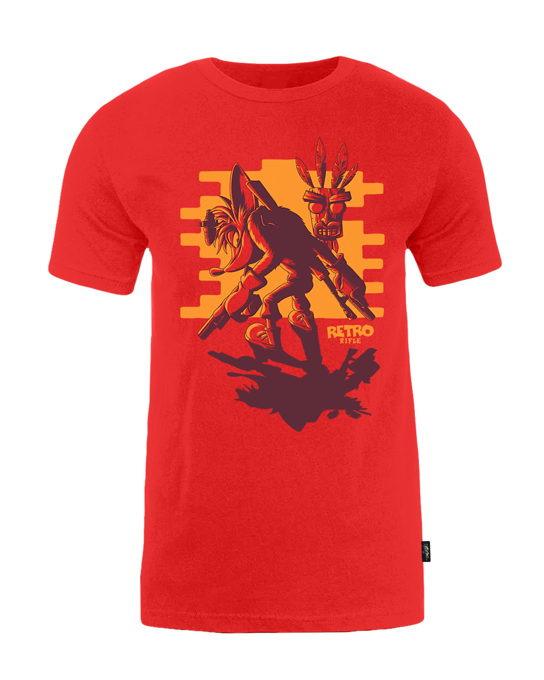 Retro Rifle Tee Retro Rifle - Men's T-Shirt - Bandicoot