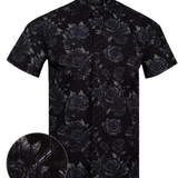 Black Rose Button Down
