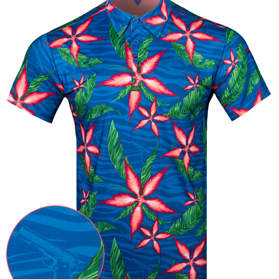 Retro Rifle - Men's Polo Shirt - The Chuckles