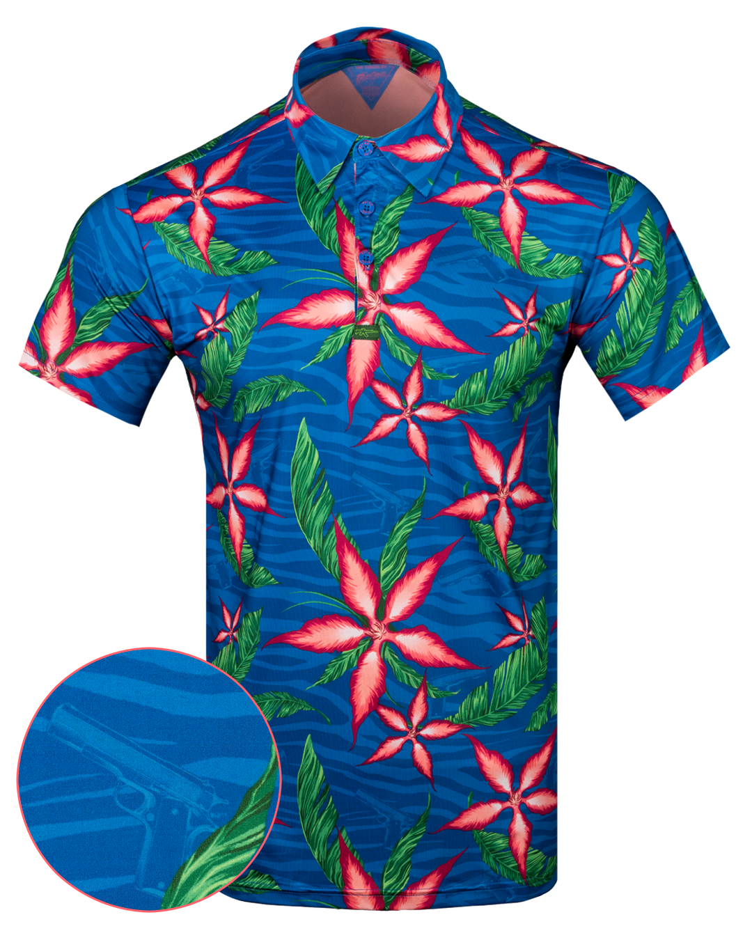 Retro Rifle - Men's Polo Shirt - The Chuckles Retro Rifle - Men's Polo Shirt - The Chuckles