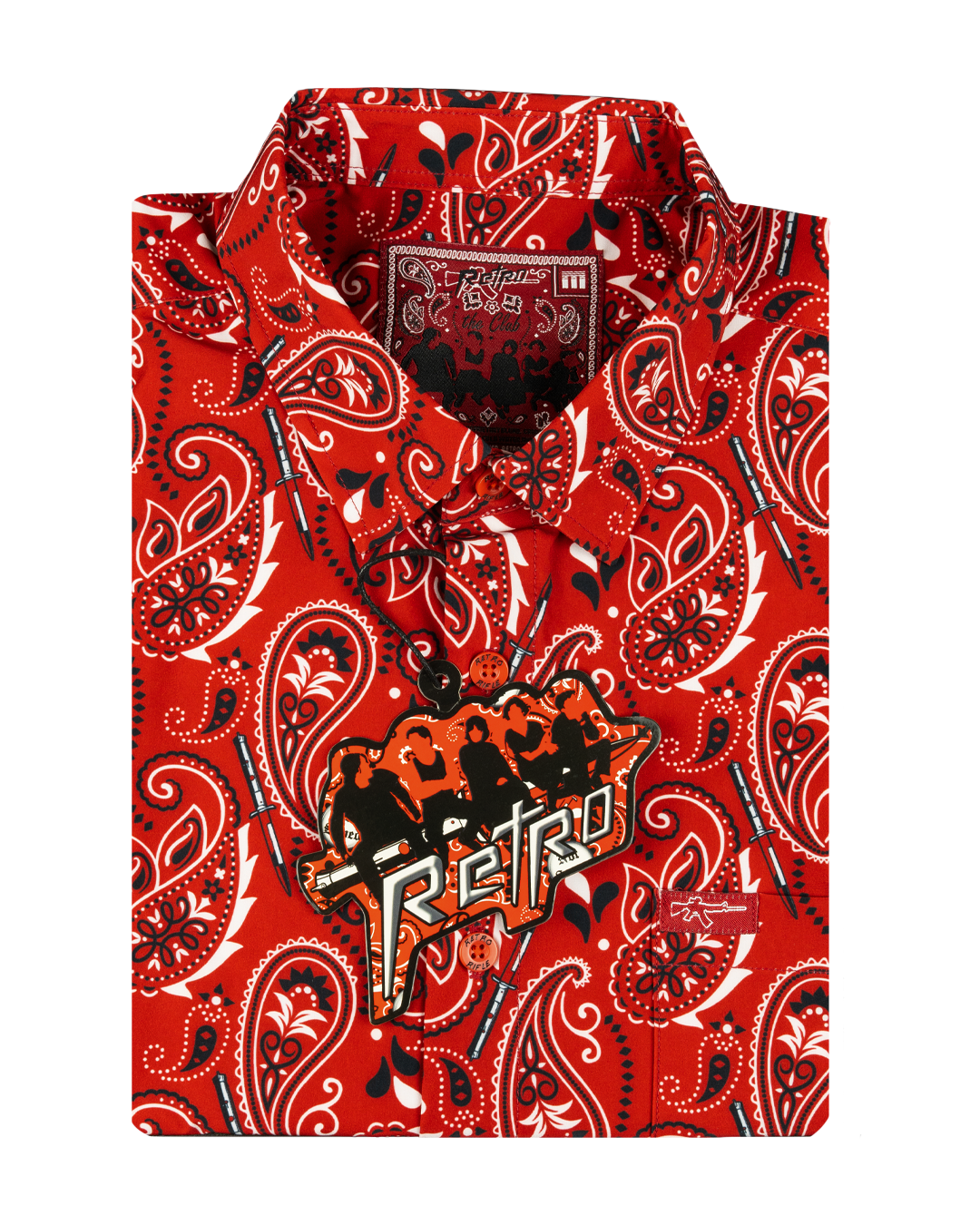 Retro Rifle - Men's Button Down - The Club