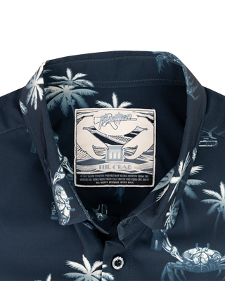 The Crab (Navy) Button Down