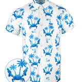 The Crab (Blue) Button Down