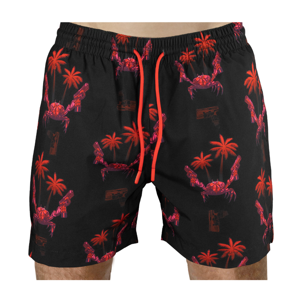 Retro Rifle - Men's Shorts - The Crab