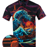 The Great Synthwave Button Down