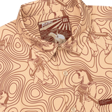 The Hunter (Tan) Long Sleeve Button Down