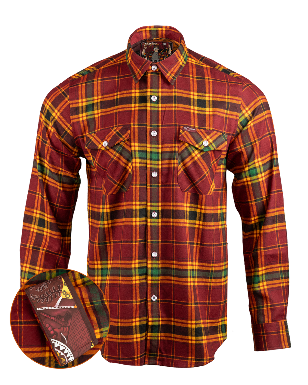 Retro - Men's Flannel - The Invincible