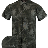 Luau (Black) Button Down