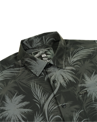 Luau (Black) Button Down