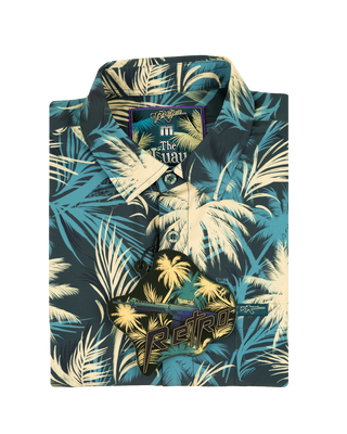 Luau (Blue) Button Down