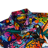 The Mural Button Down (Pearl Snaps)