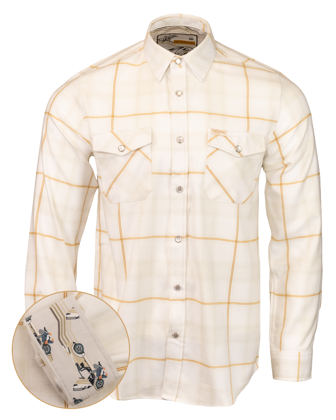 Retro Rifle - Men's Flannel -Quaalude
