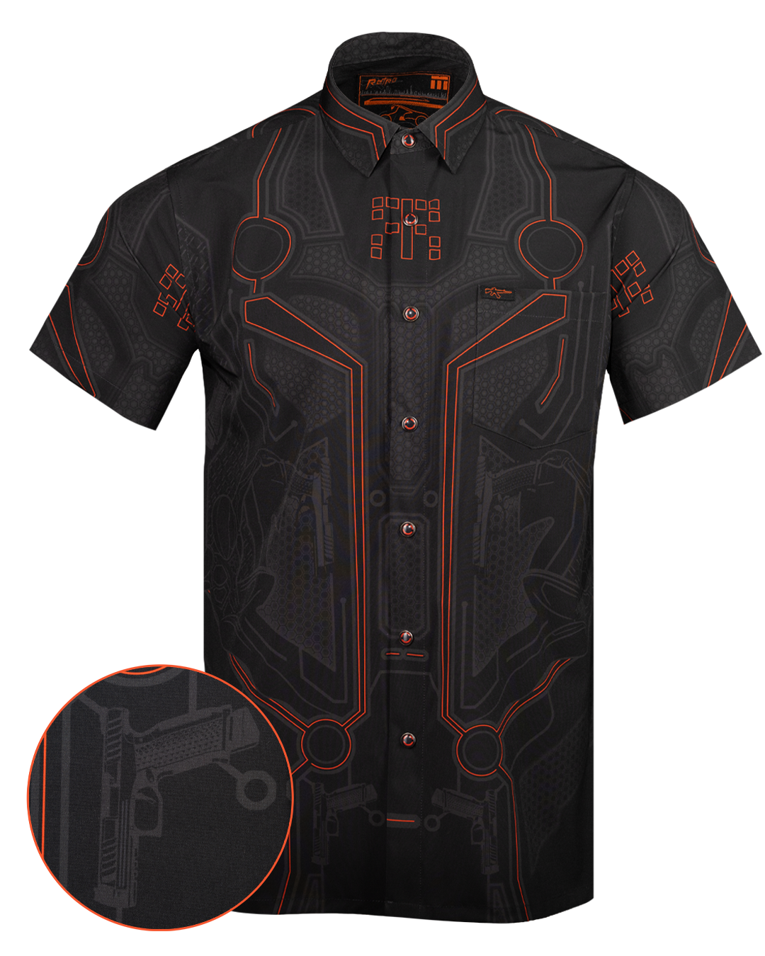 Retro Rifle - Men's Button Down - The Rinzler