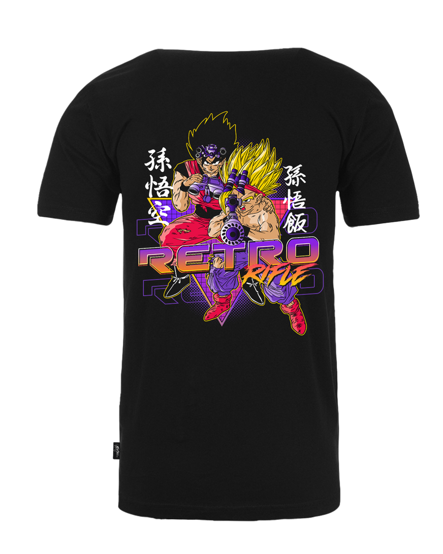 Retro Rifle - Men's T-Shirt - The Saiyan