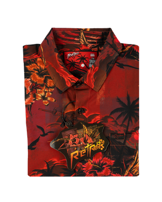 Shadow Hawaiian Button Down