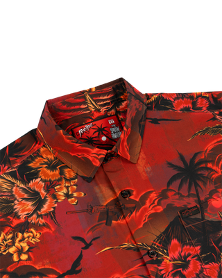 Shadow Hawaiian Button Down